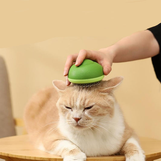 FluffEase - Katzenbürste in Form einer Avocado